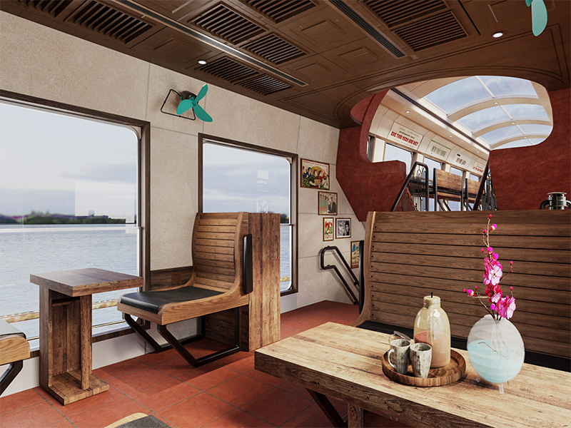 Toa tàu ô Cầu Dền